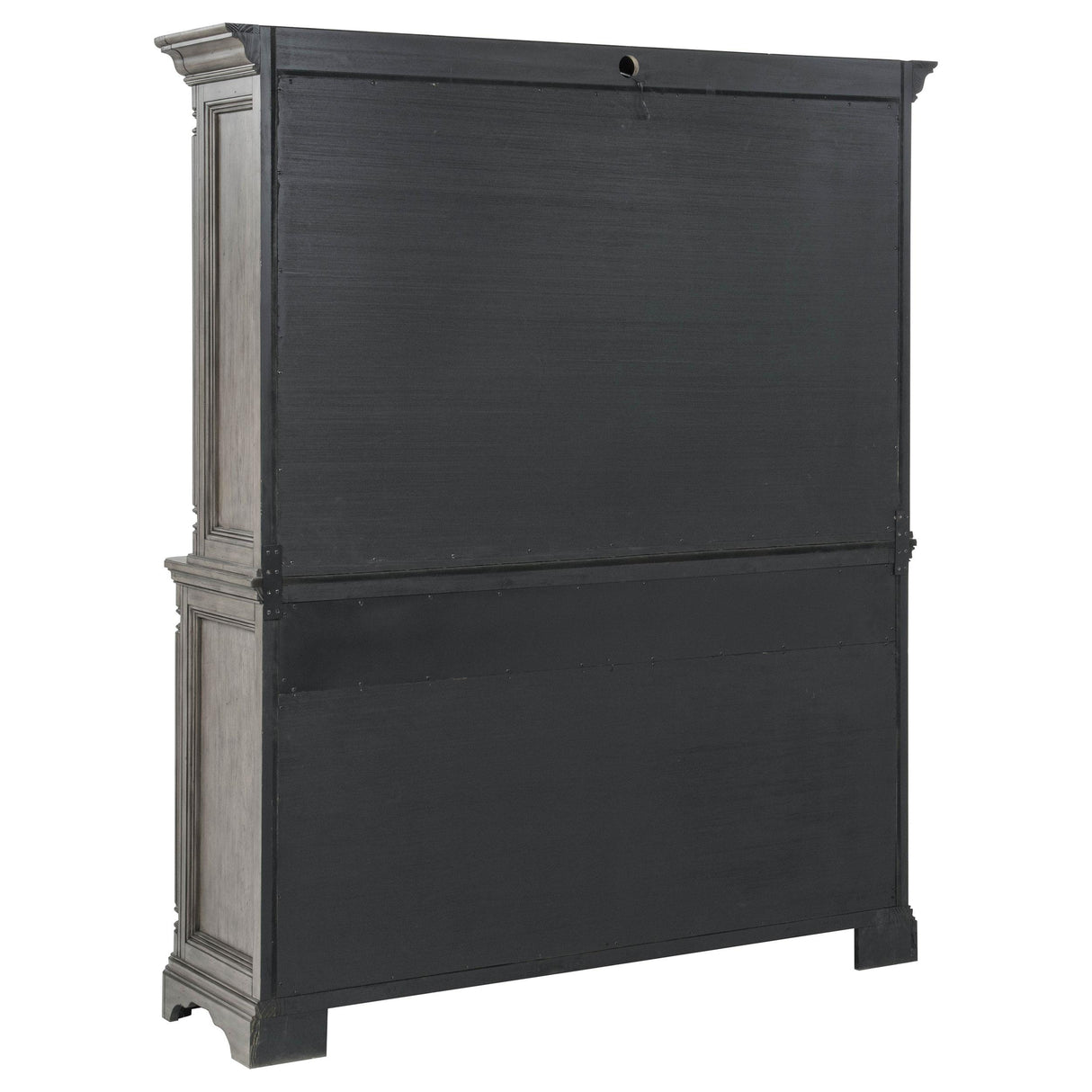 Cresswell Weathered Taupe 2-Door and 3-Drawer Buffet and Hutch from Coaster - Luna Furniture