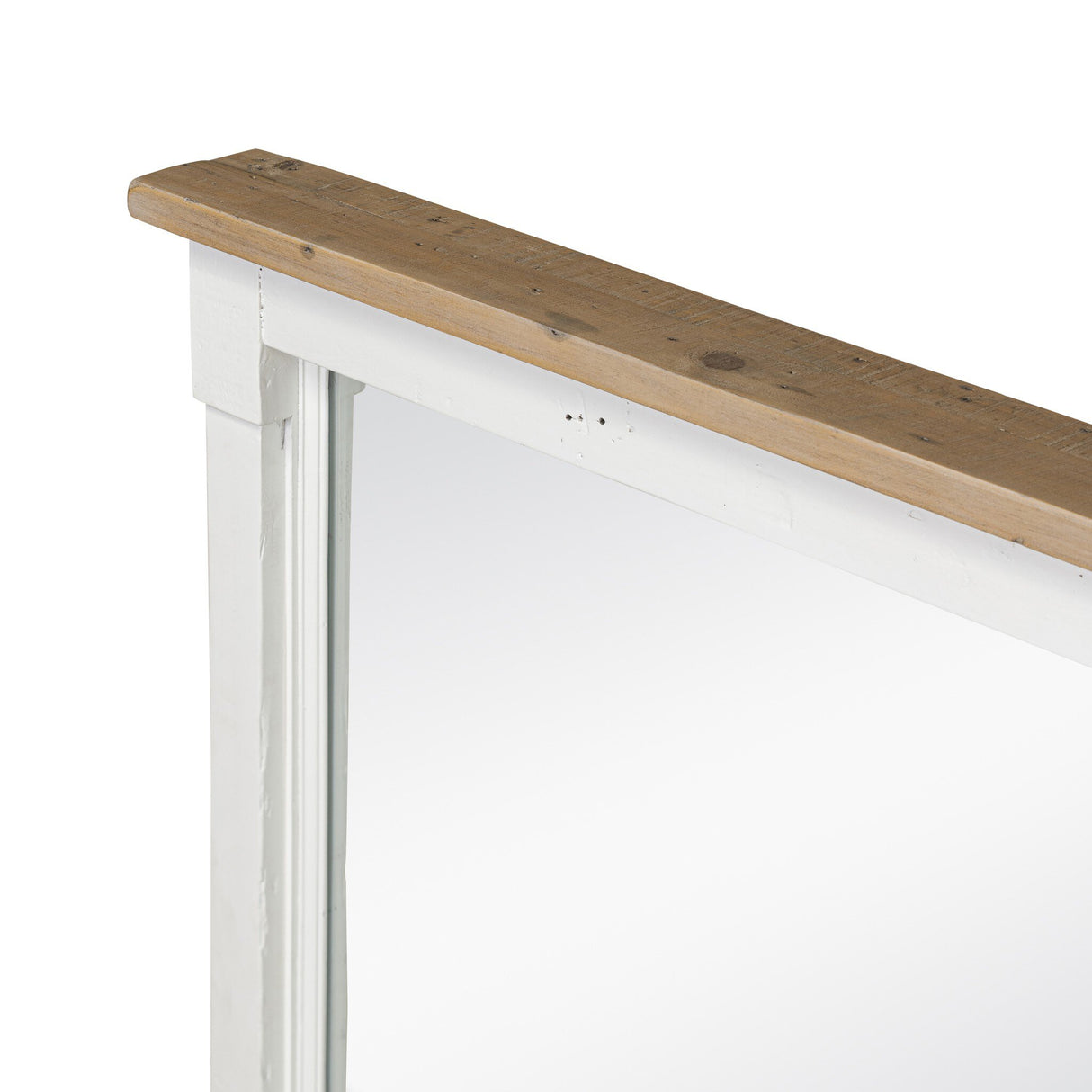 Cintra Large Mirror in Limestone White from Four Hands - Luna Furniture