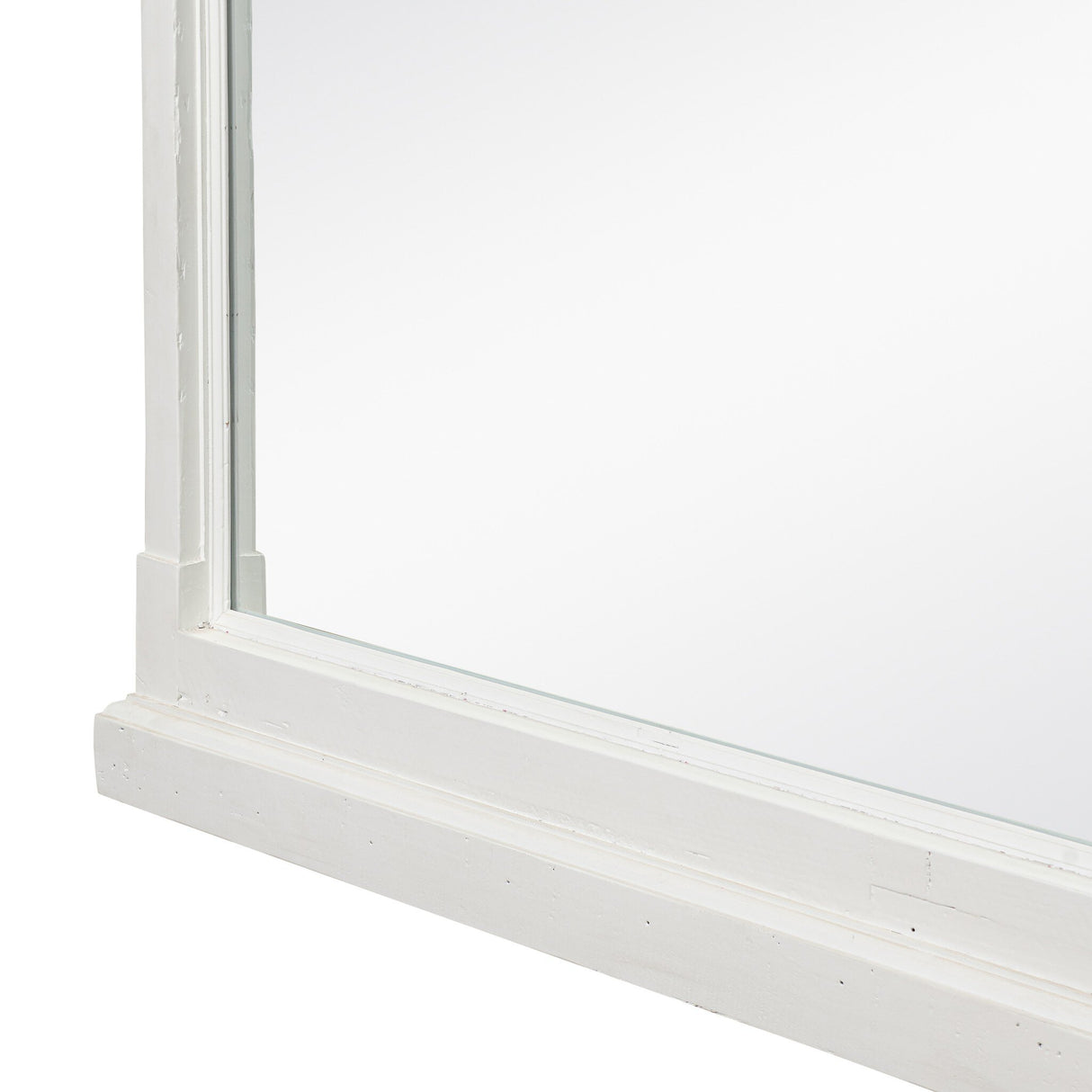 Cintra Large Mirror in Limestone White from Four Hands - Luna Furniture