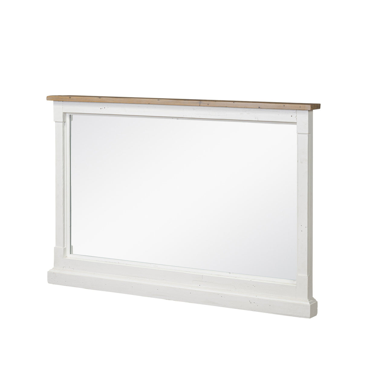 Cintra Large Mirror in Limestone White from Four Hands - Luna Furniture