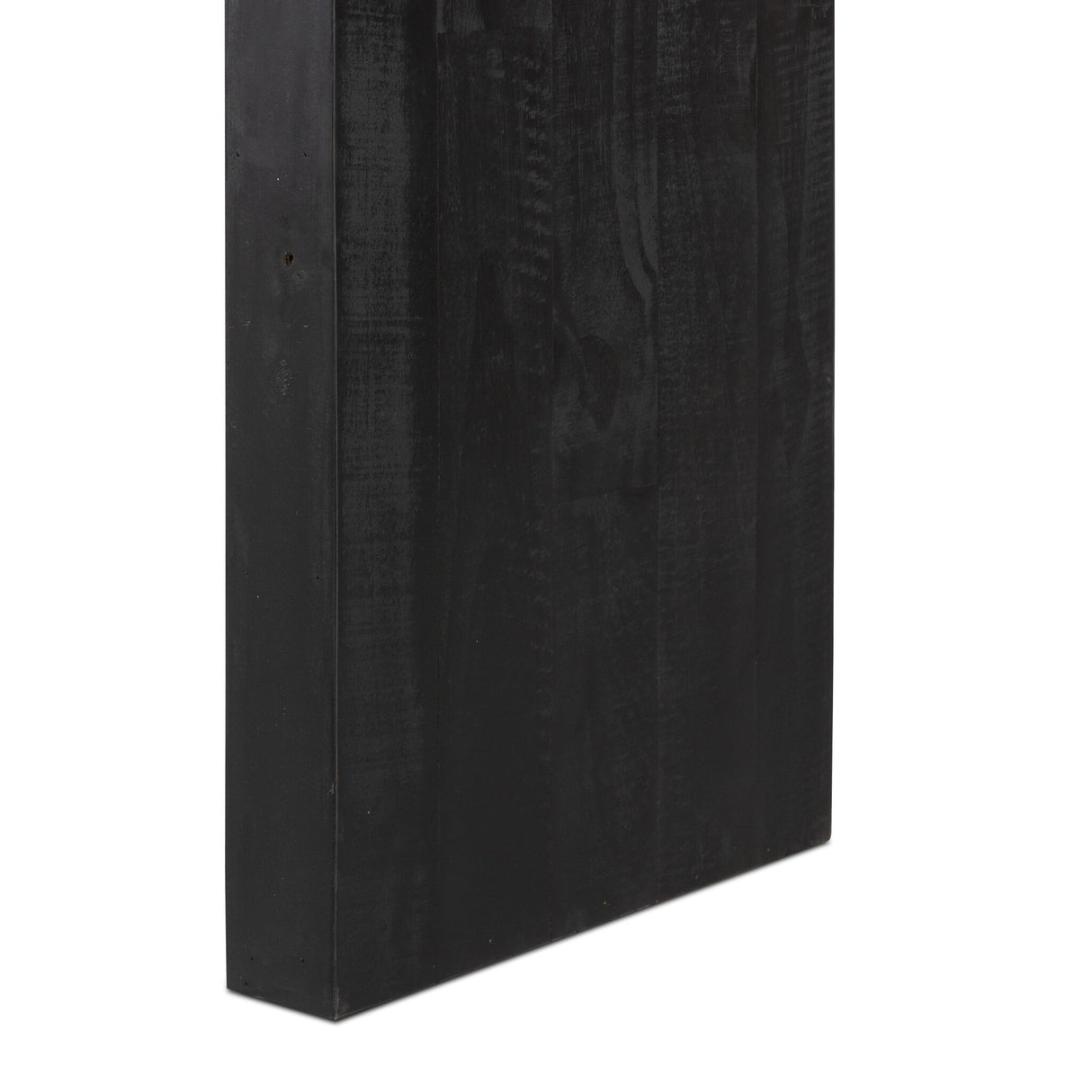 Matthes Console Table - 79" in Aged Black Pine from Four Hands - Luna Furniture