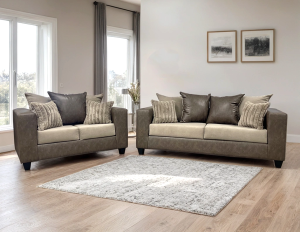 Ballater Latte Sofa & Loveseat Set