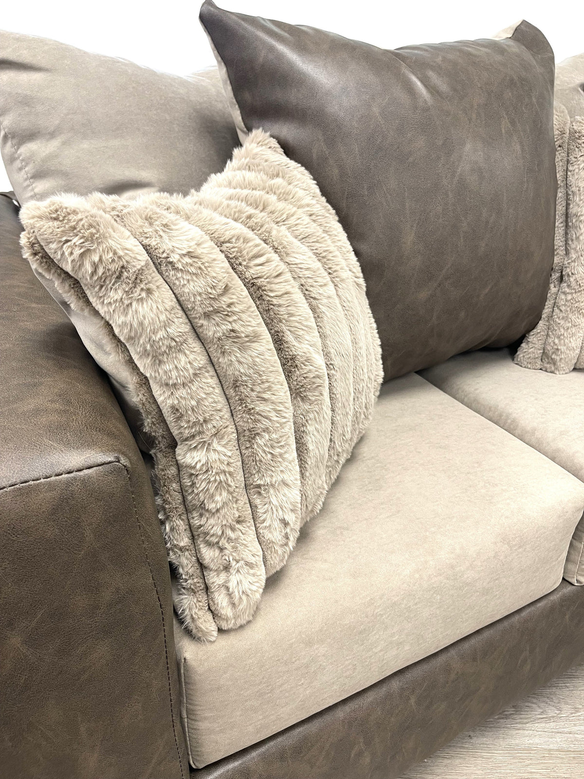 Ballater Latte Sofa & Loveseat Set from Happy Homes - Luna Furniture