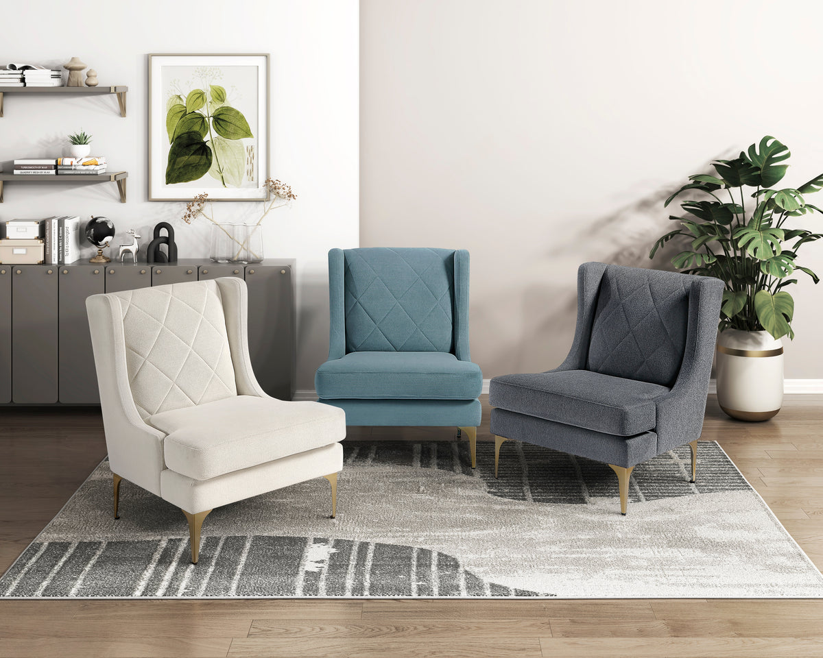 Savoy Taupe Accent Chair from Homelegance - Luna Furniture