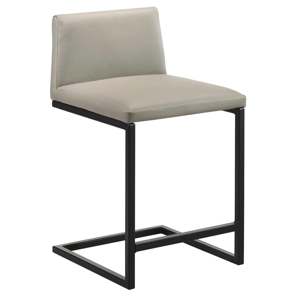 Vardon Tan Genuine Leather Counter Height Chair (Set of 2) from Coaster - Luna Furniture