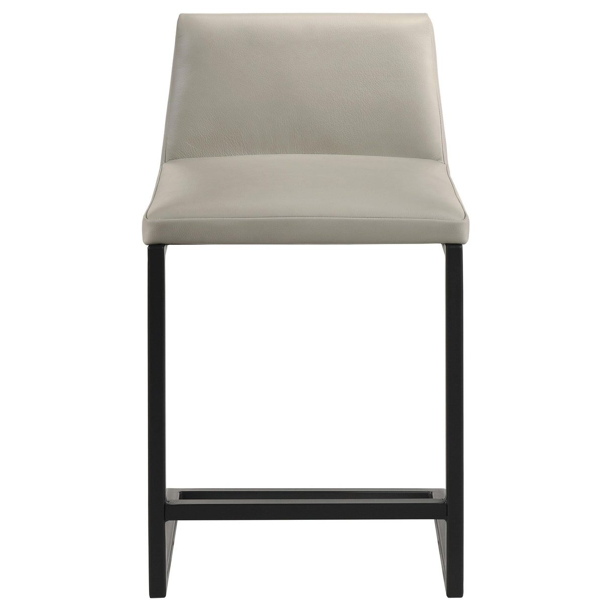 Vardon Tan Genuine Leather Counter Height Chair (Set of 2) from Coaster - Luna Furniture