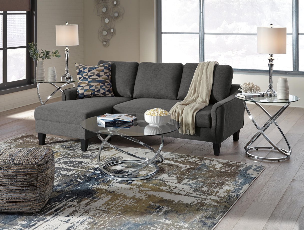 Hollynyx Chrome Finish Table from Ashley - Luna Furniture