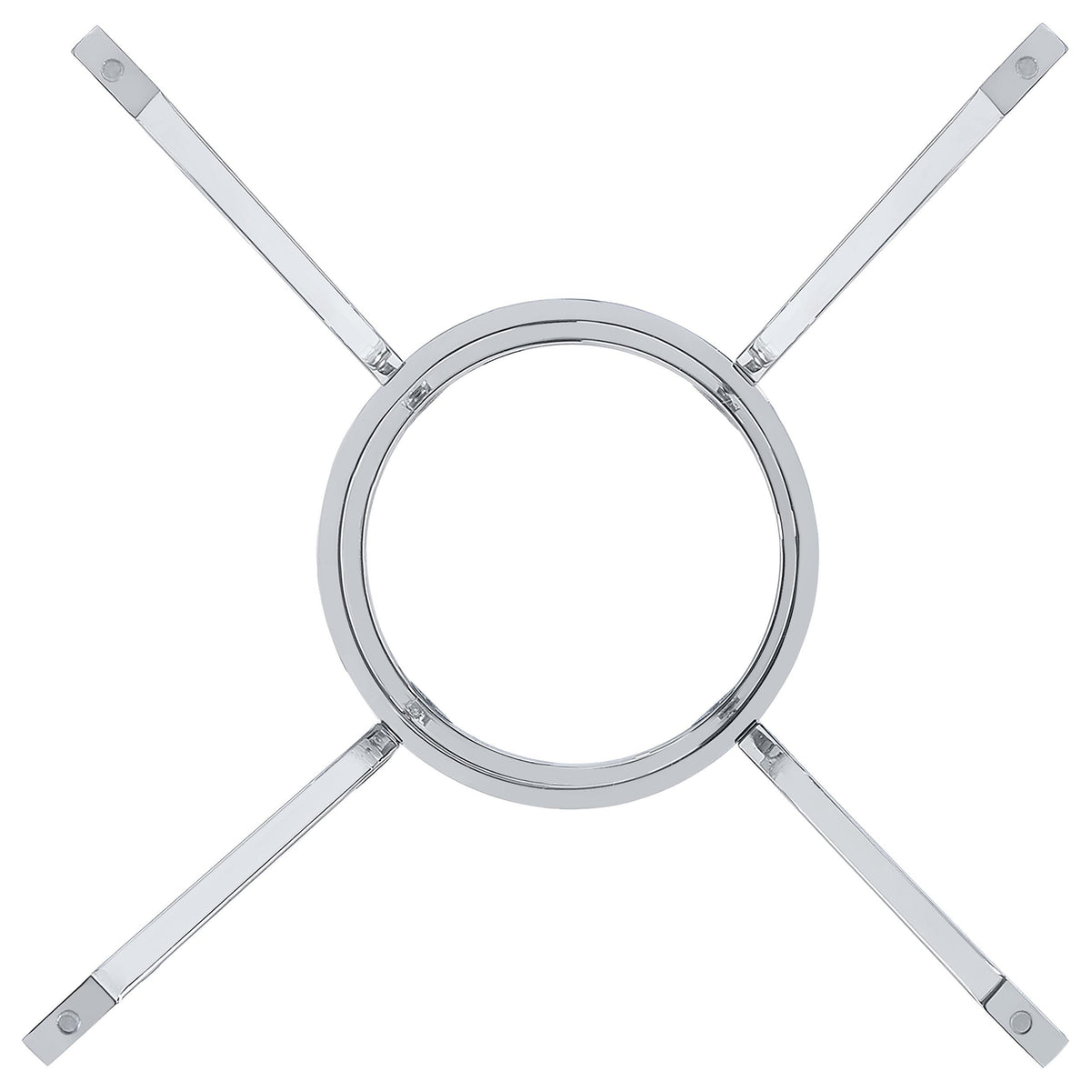 Steele Chrome Spoke Metal Dining Table Base from Coaster - Luna Furniture