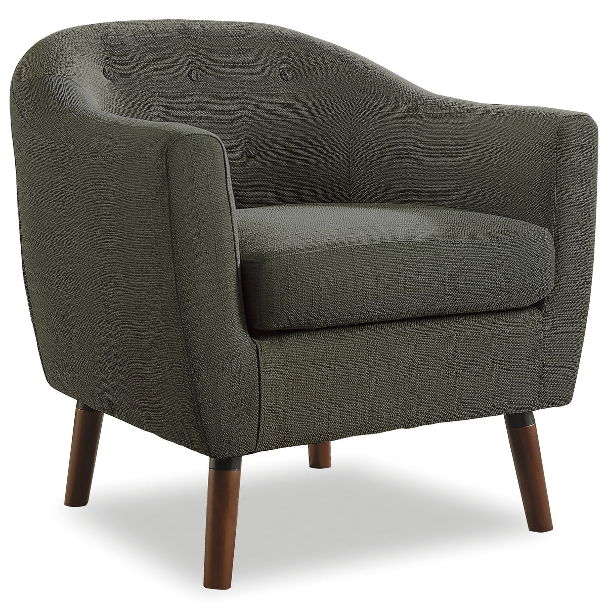 Lucille Gray Accent Chair from Homelegance - Luna Furniture