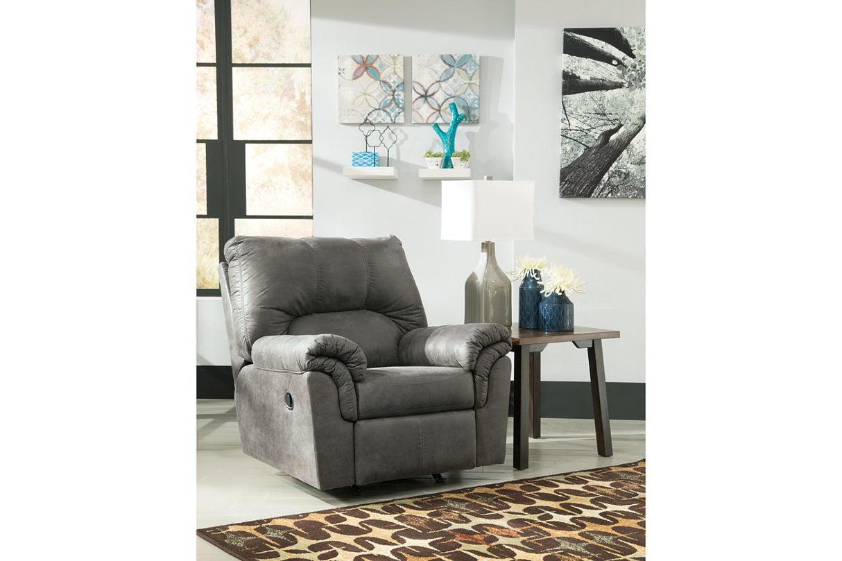 Bladen Slate Sofa and Recliner from Ashley - Luna Furniture