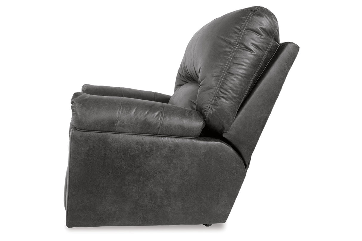 Bladen Slate Sofa and Recliner from Ashley - Luna Furniture