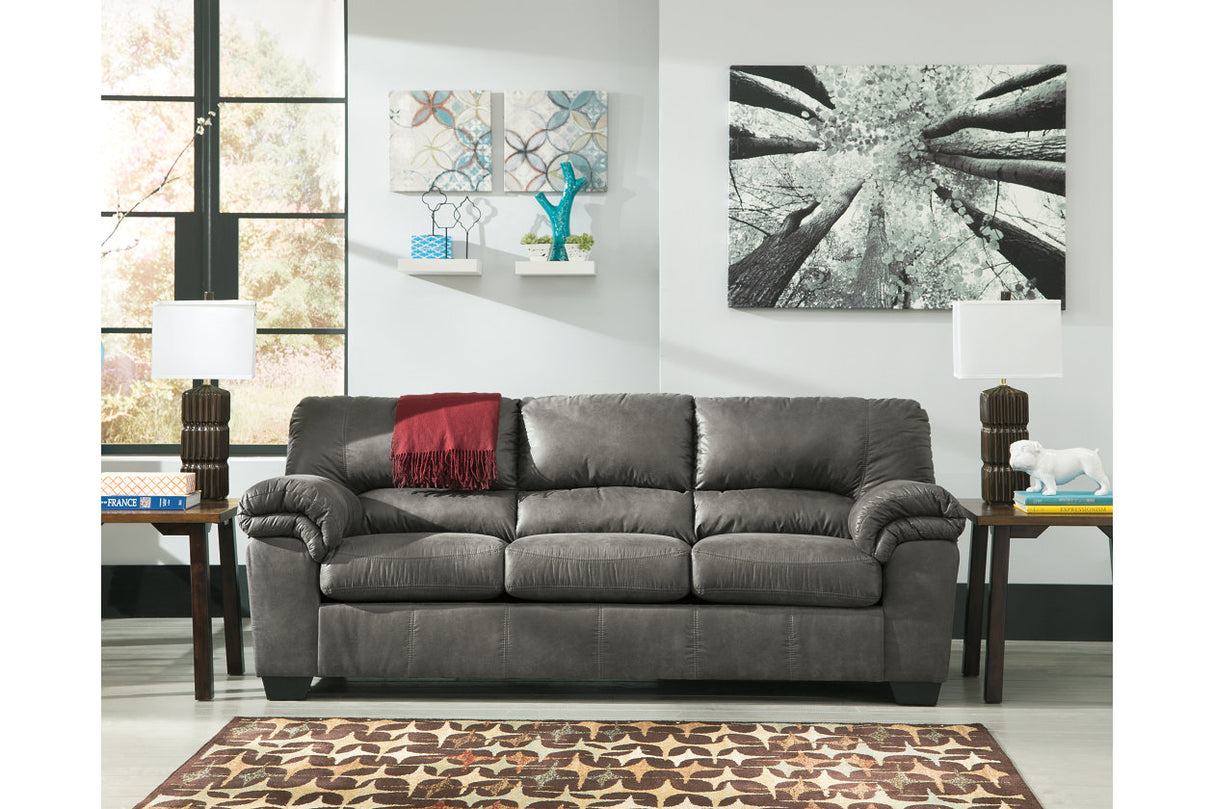 Bladen Slate Sofa and Recliner from Ashley - Luna Furniture