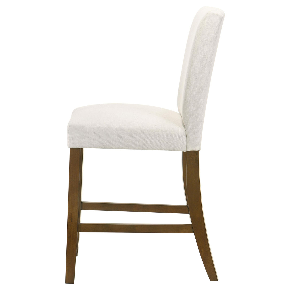 Paxton Beige / Brown Upholstered Counter Height Dining Chair, Set of 2 from Coaster - Luna Furniture
