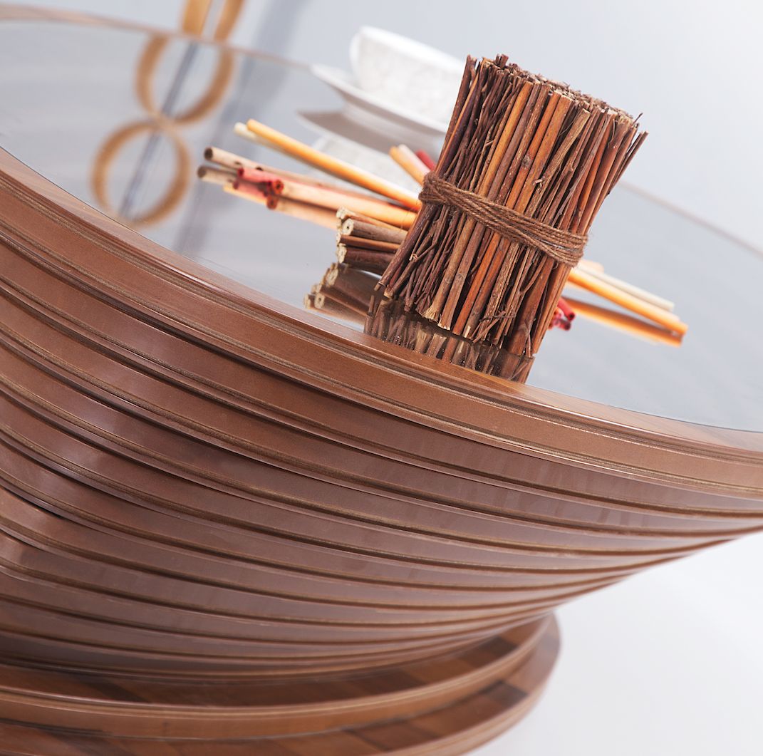 127 Walnut Coffee Table from Nova Furniture - Luna Furniture