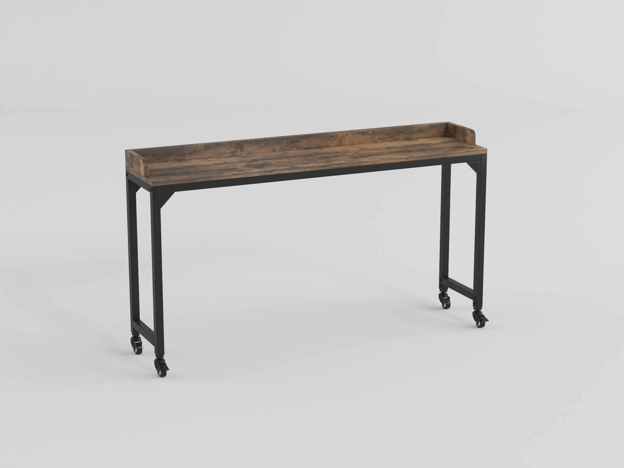 Sumter Brown Adjustable Over The Bed Desk from Homelegance - Luna Furniture