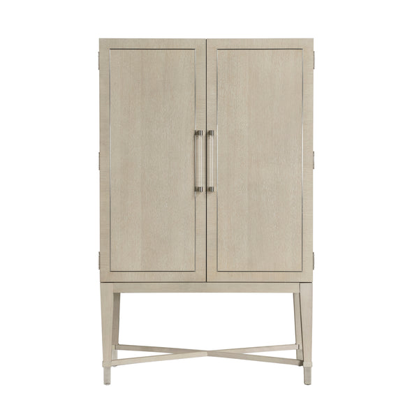 Genoa Light Oak Bar Cabinet