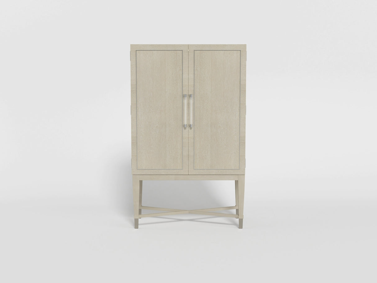 Genoa Light Oak Bar Cabinet from Homelegance - Luna Furniture