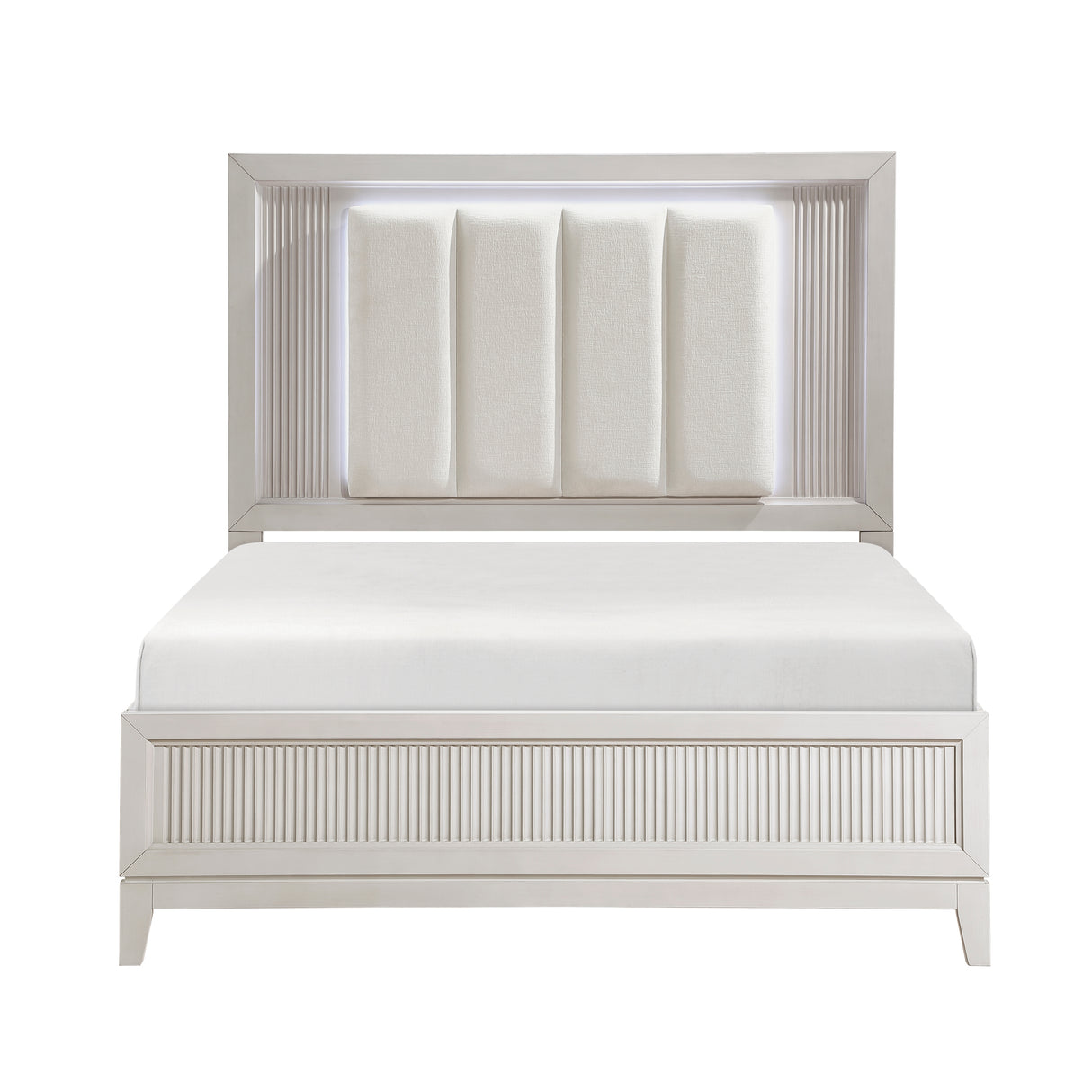 Cornwall Antique White Queen Bed from Homelegance - Luna Furniture