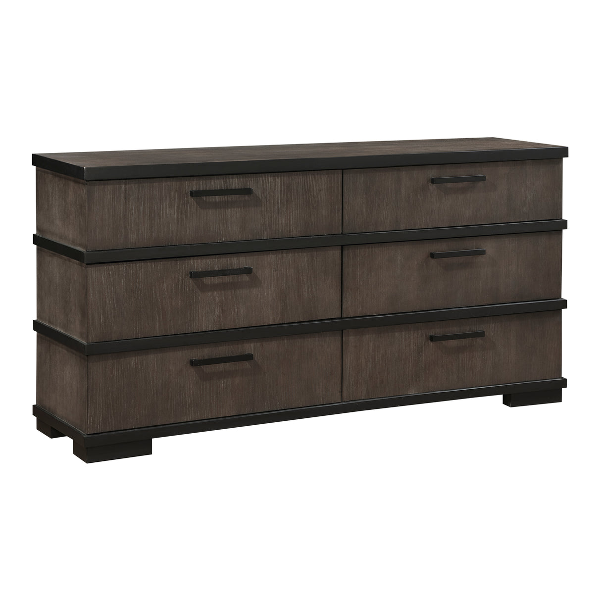 Acworth Brownish Gray 4pc Set (QB+NS+DR+MR) from Homelegance - Luna Furniture