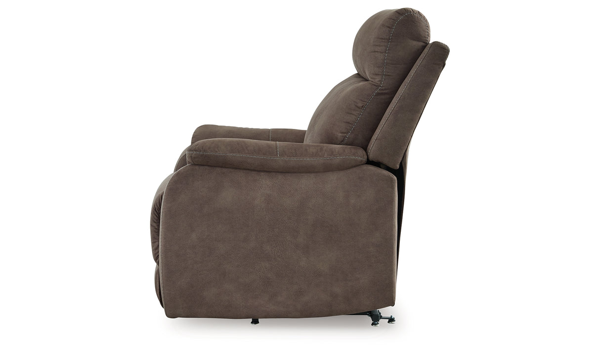 Crestmeade Espresso Power Lift Recliner from Ashley Furniture - Luna Furniture