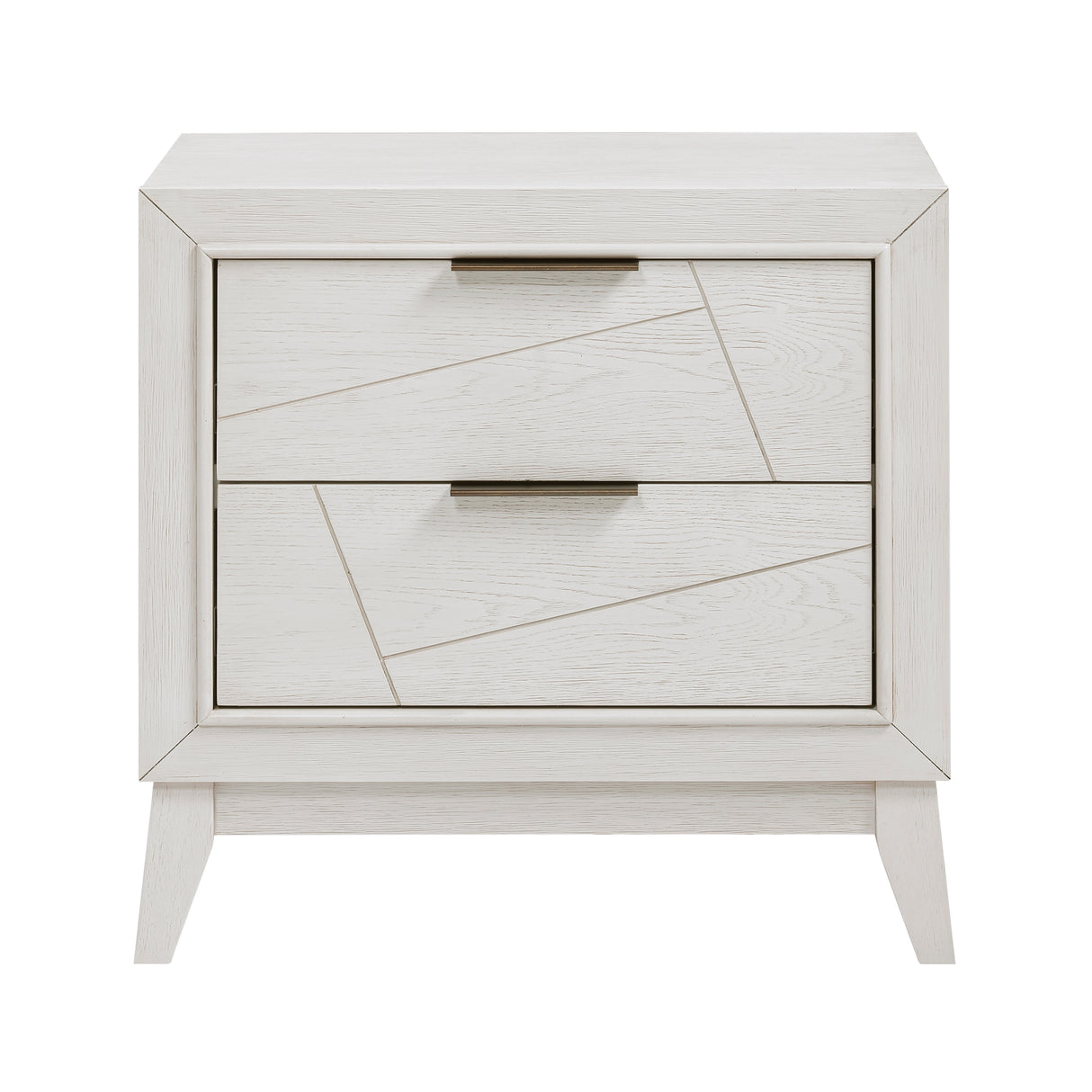 Asteria Antique White 5pc Set (QB+NS+DR+MR+CH) from Homelegance - Luna Furniture