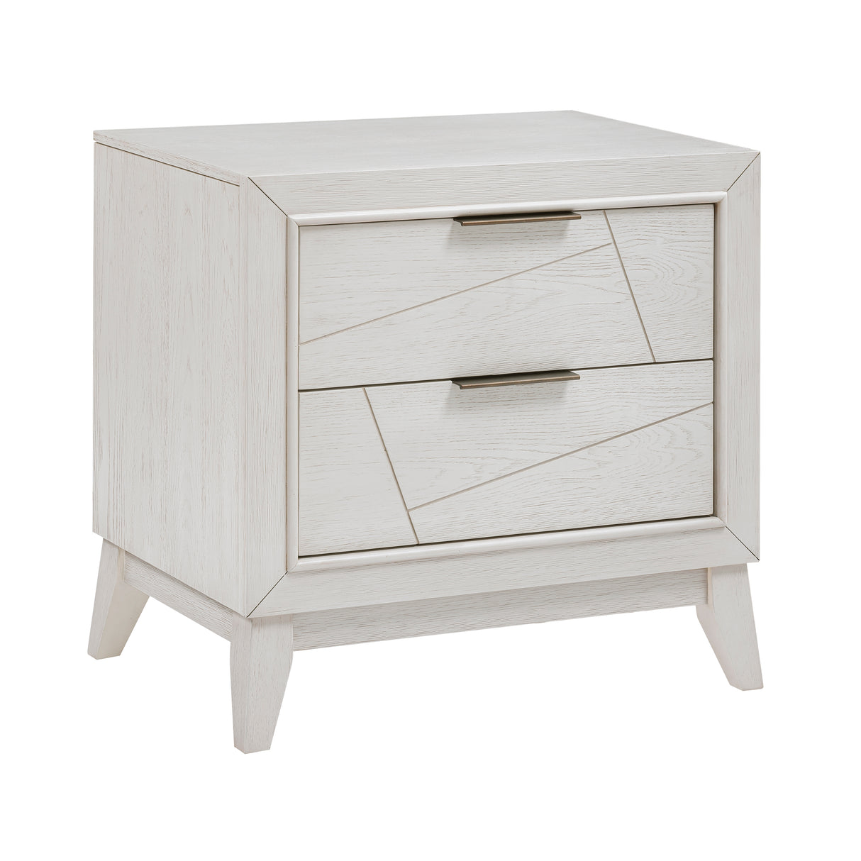Asteria Antique White 5pc Set (QB+NS+DR+MR+CH) from Homelegance - Luna Furniture