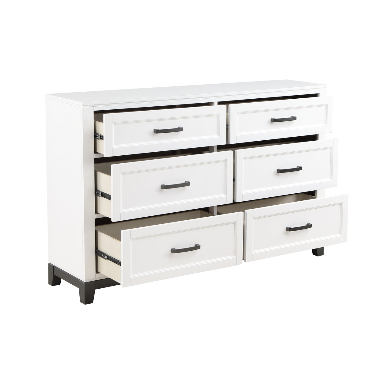 Garretson White Mirror (Mirror Only) from Homelegance - Luna Furniture