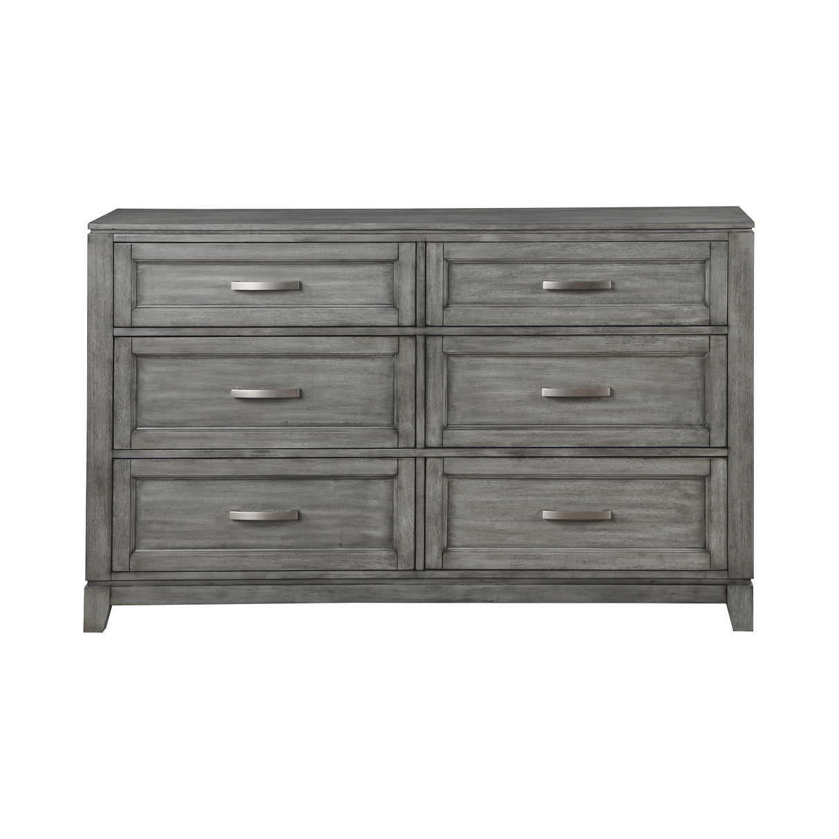 Garretson Gray 5-Piece Youth Bedroom Set (Twin Bed, Nightstand, Dresser, Mirror, Chest) from Homelegance - Luna Furniture