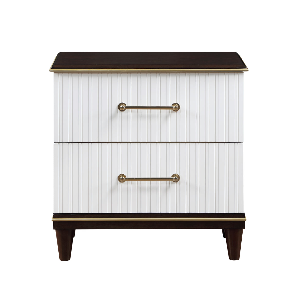 Niles White/Cherry Dresser from Homelegance - Luna Furniture