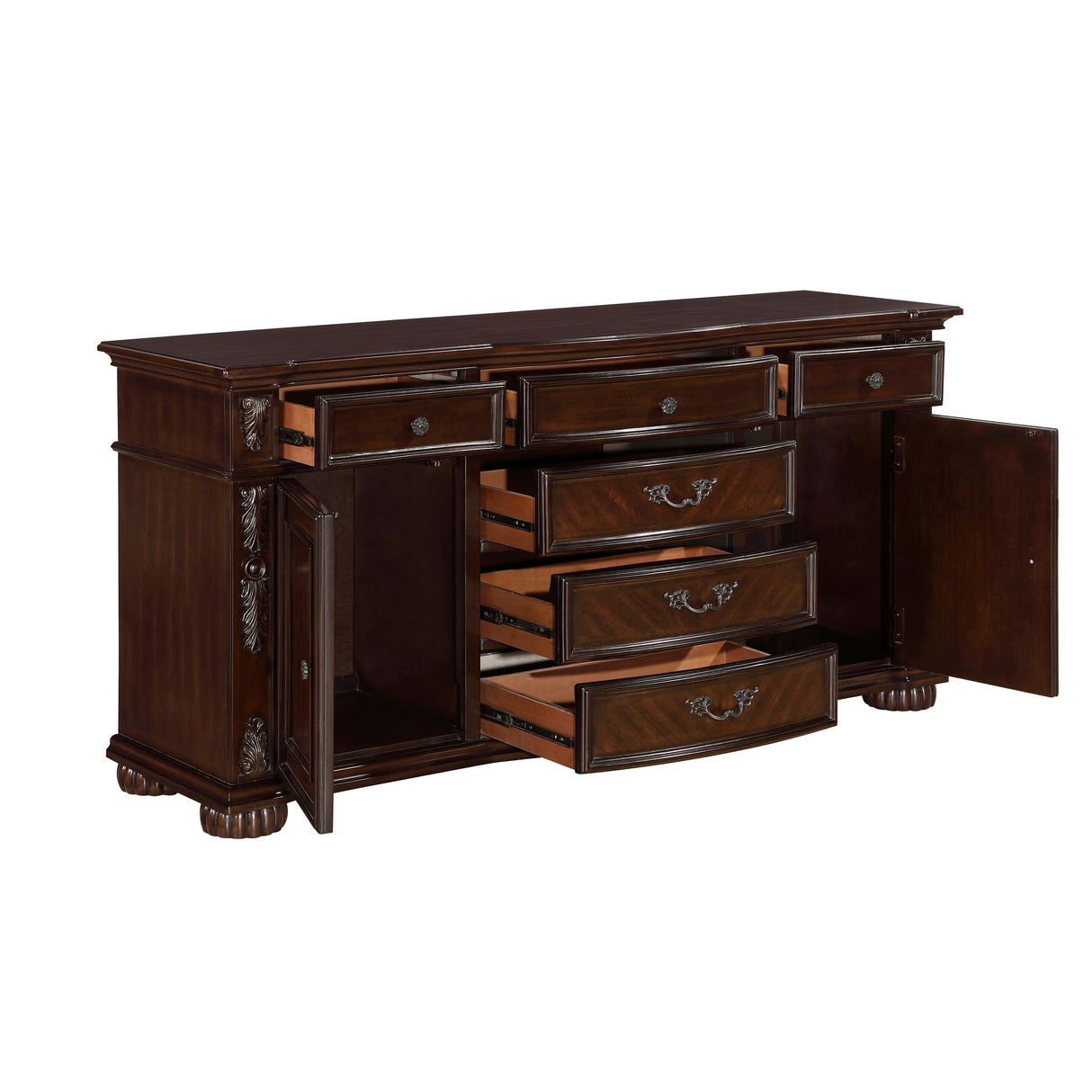 Adelina Cherry Mirror (Mirror Only) from Homelegance - Luna Furniture