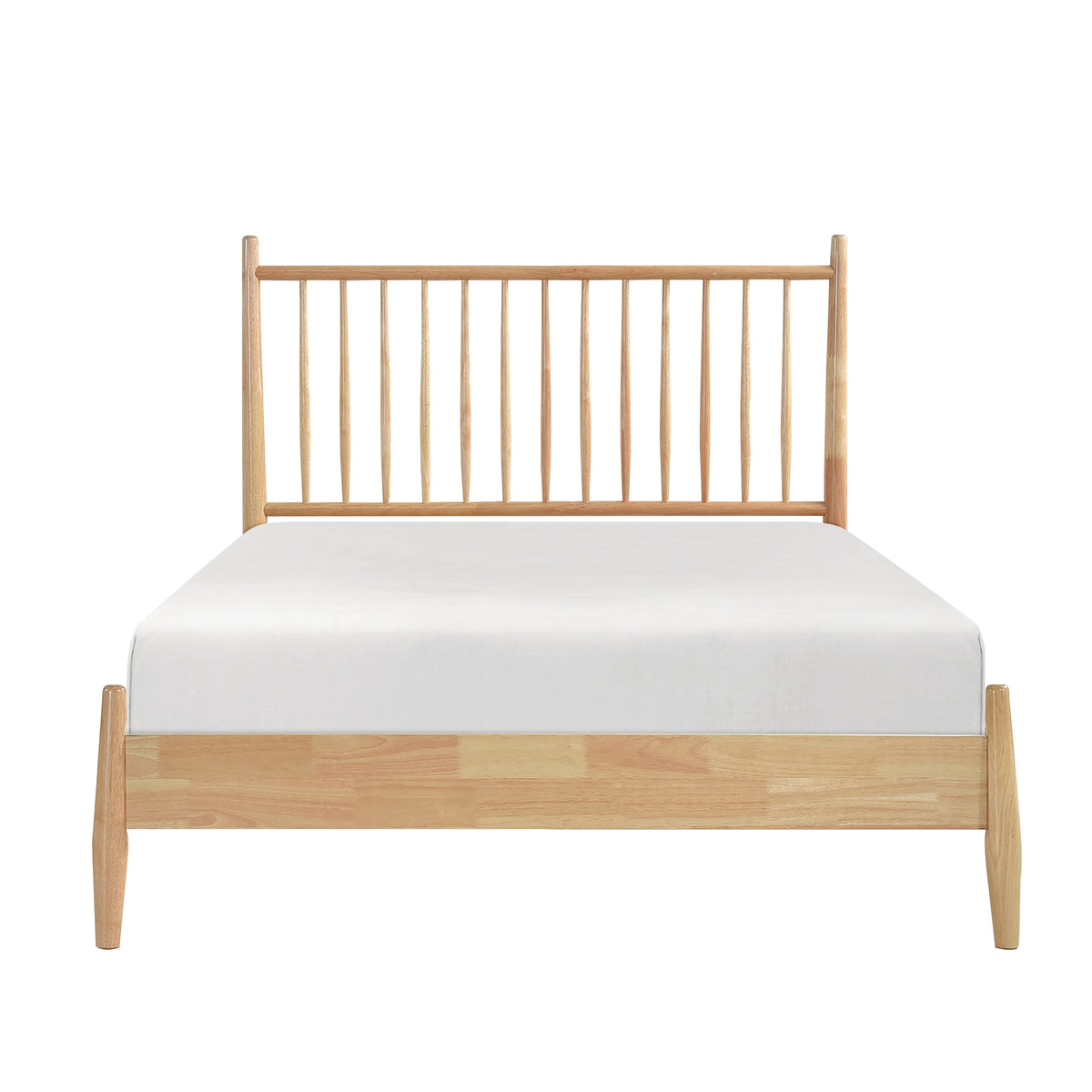 Brickell Natural Full Platform Bed from Homelegance - Luna Furniture