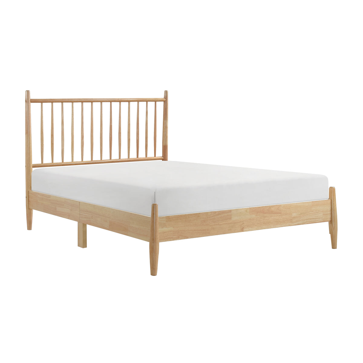 Brickell Natural Full Platform Bed from Homelegance - Luna Furniture