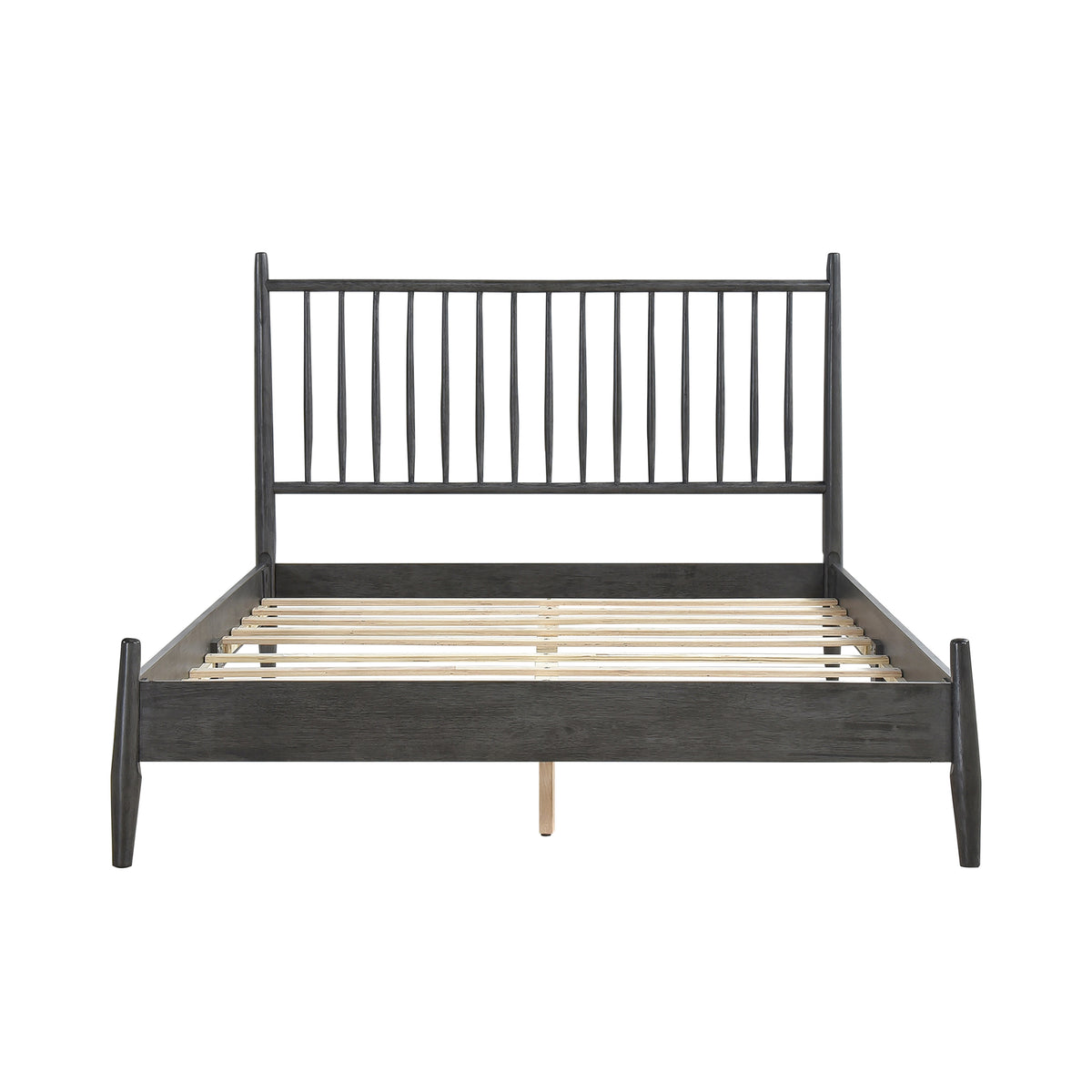 Brickell Gray Twin Platform Bed from Homelegance - Luna Furniture