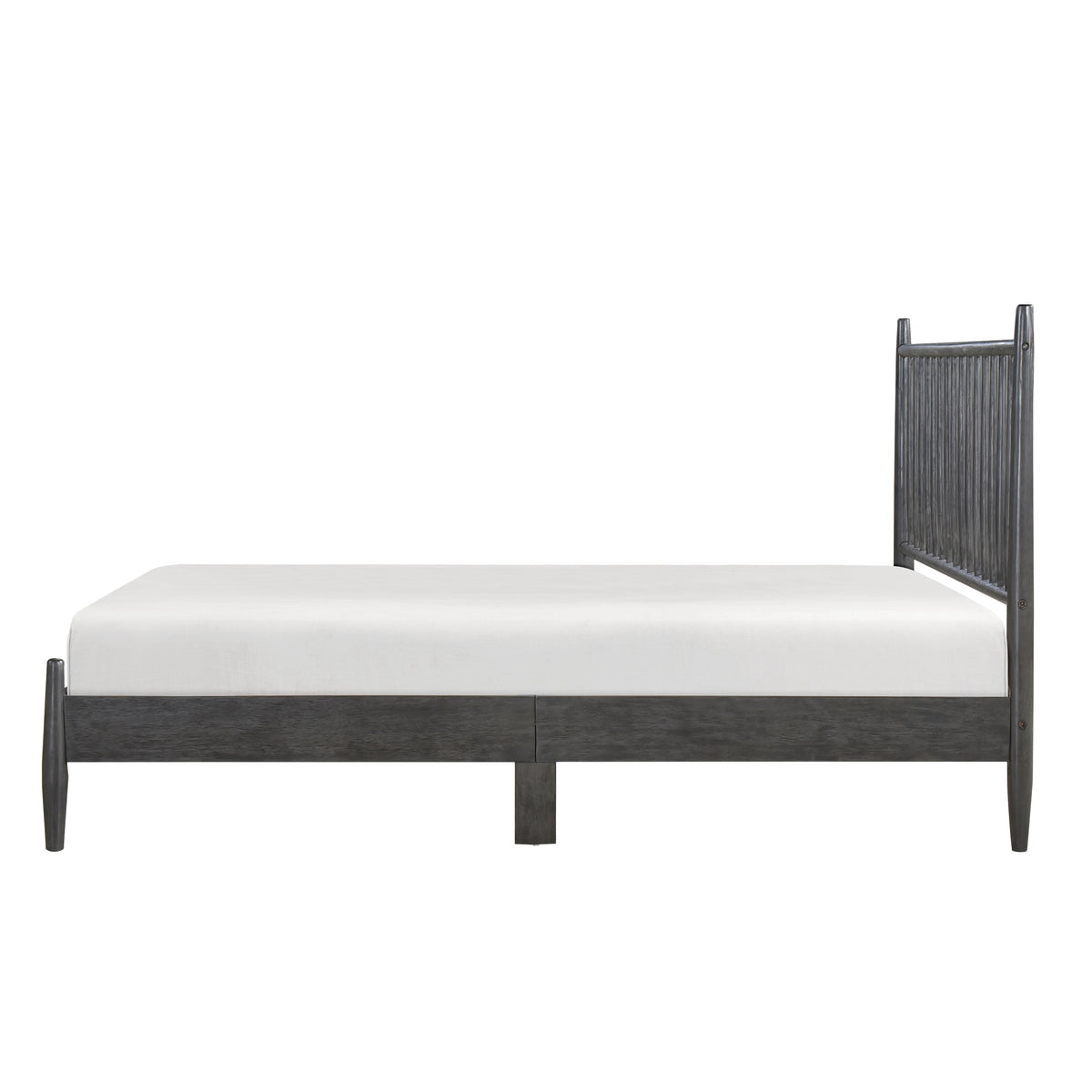 Brickell Gray Twin Platform Bed from Homelegance - Luna Furniture
