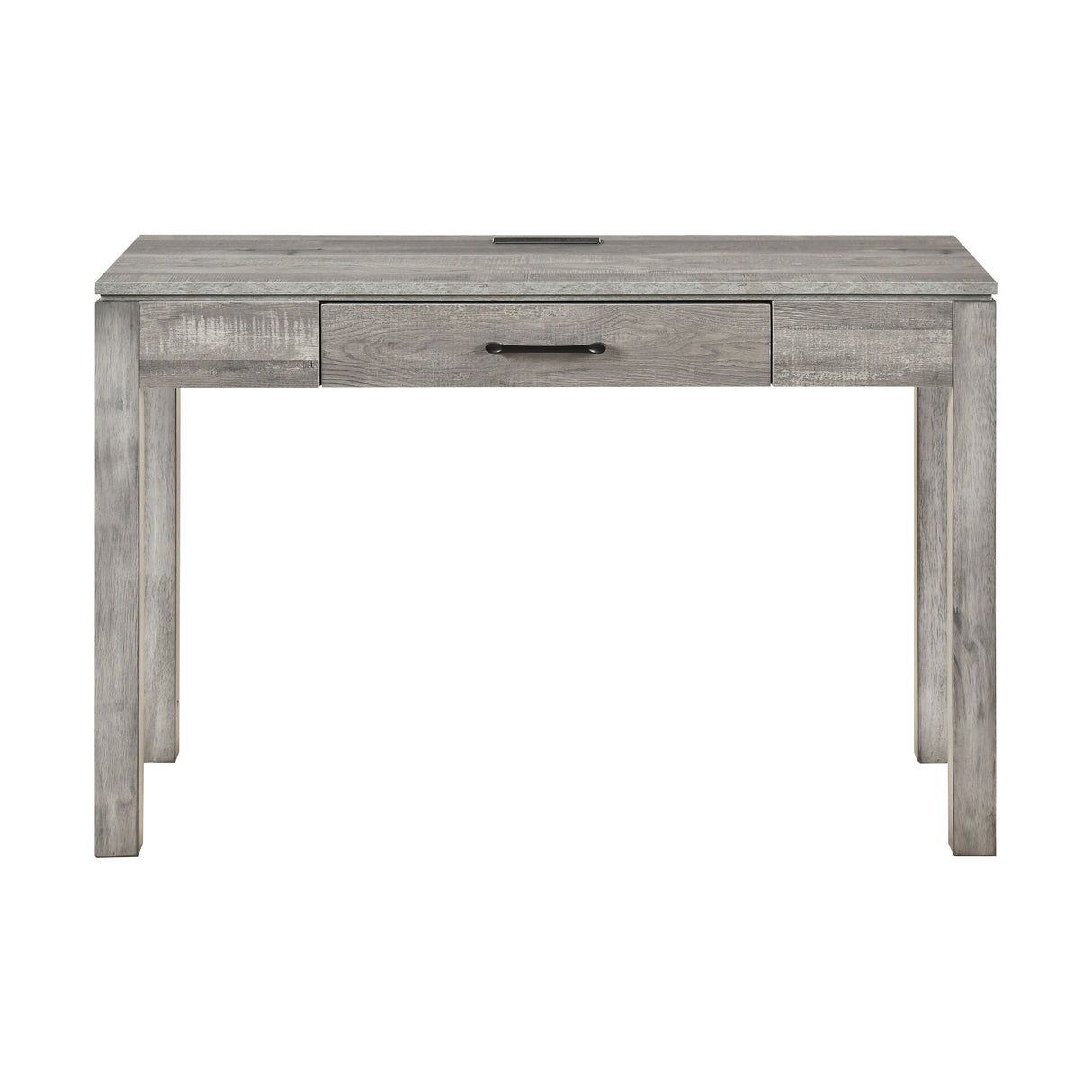 Corbin Gray 4-Piece Bedroom Set (Queen Bed, Nightstand, Dresser, Mirror) from Homelegance - Luna Furniture