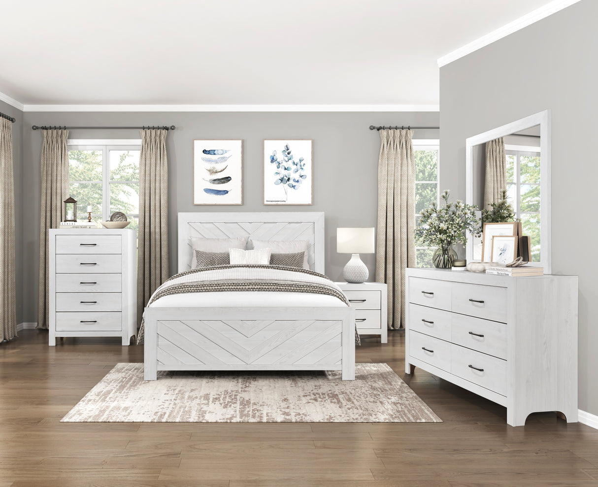 Corbin White Writing Desk from Homelegance - Luna Furniture