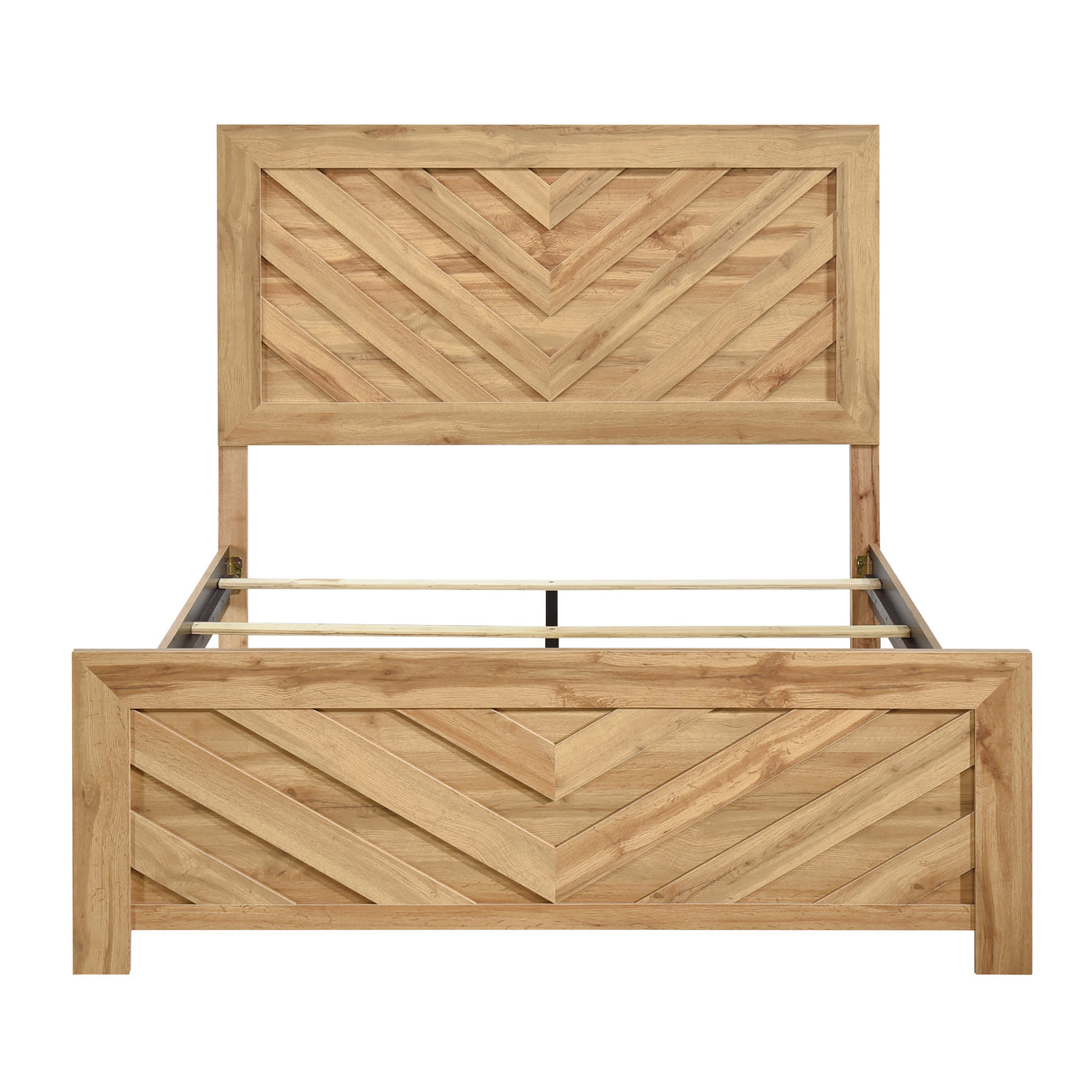 Corbin Natural Crossbuck 5pc Set (QB+NS+DR+MR+CH) from Homelegance - Luna Furniture