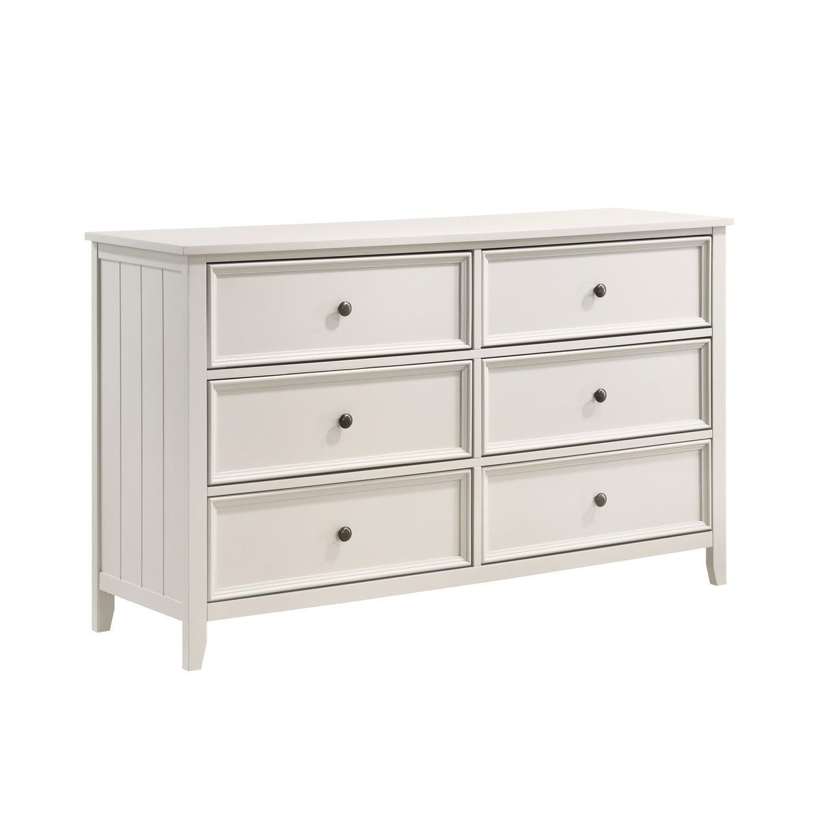 Donahue White 4pc Set (QB+NS+DR+MR) from Homelegance - Luna Furniture