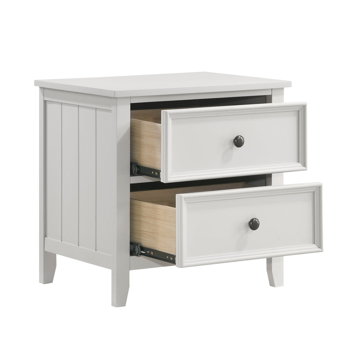 Donahue White 5pc Set (QB+NS+DR+MR+CH) from Homelegance - Luna Furniture