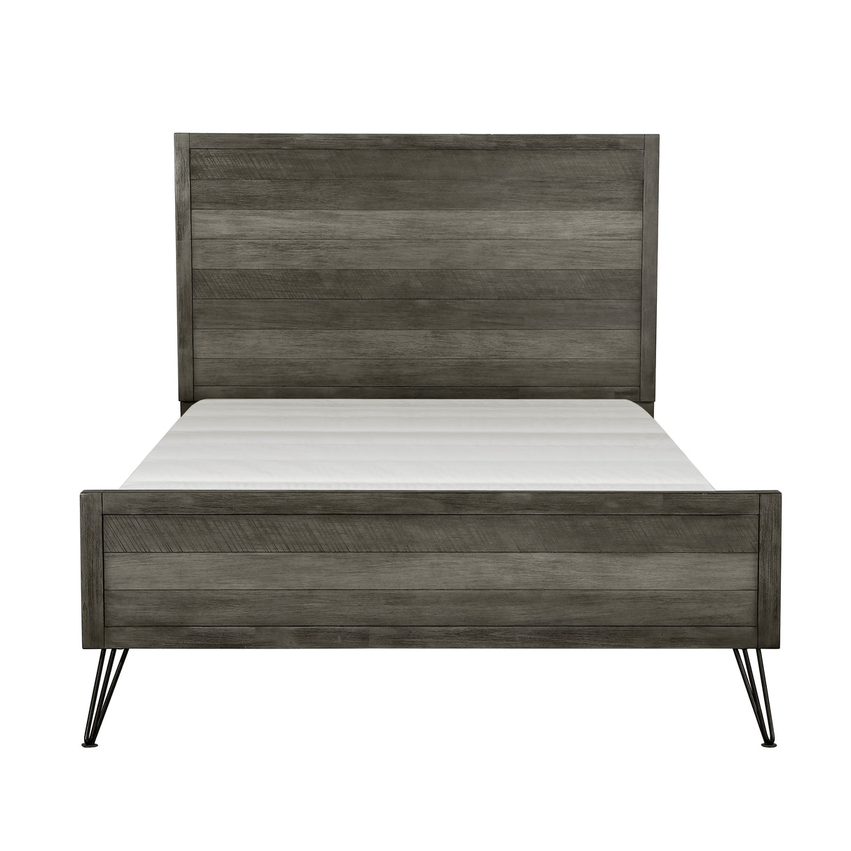 Urbanite Gray King Panel Bed from Homelegance - Luna Furniture