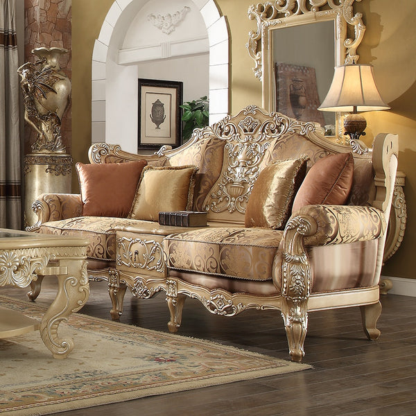 HD-1633 Pickle Frost Cream Sofa