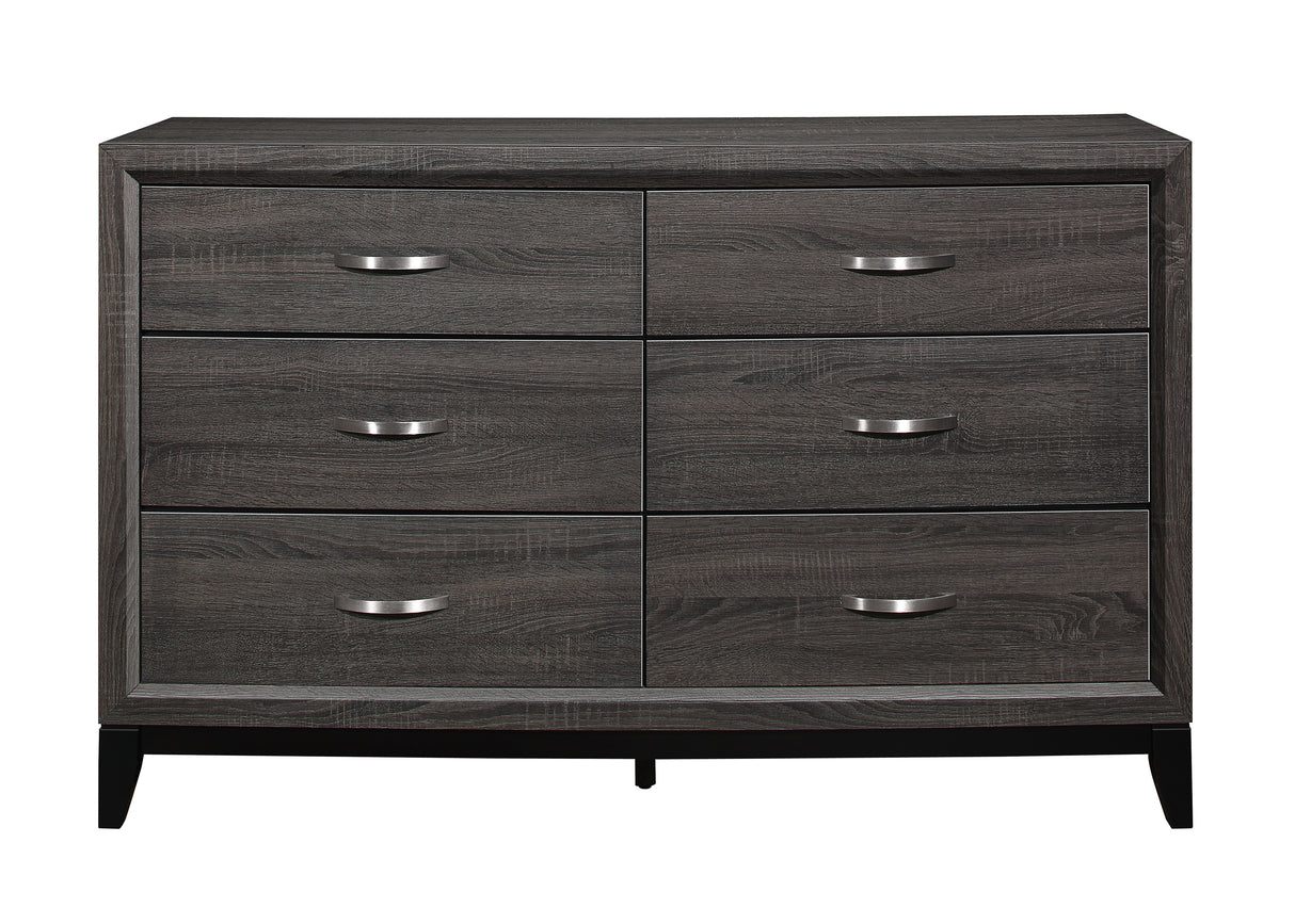 Davi Gray Mirror (Mirror Only) from Homelegance - Luna Furniture