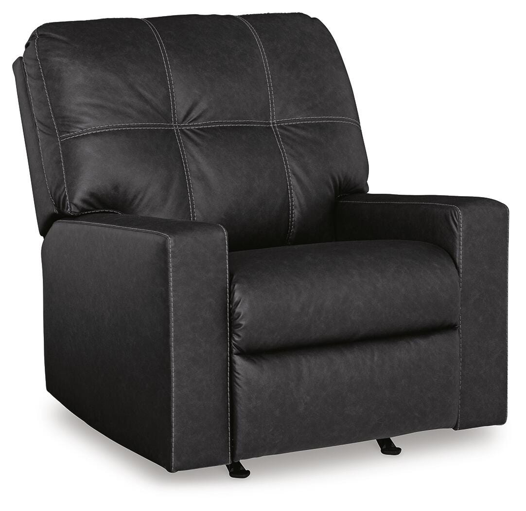 Barlin Mills Sofa, Loveseat and Recliner in Carbon from Ashley Furniture - Luna Furniture