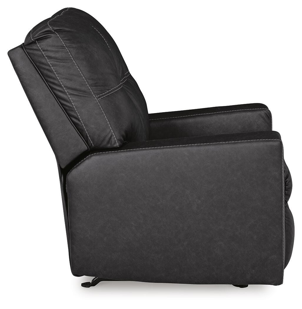 Barlin Mills Sofa, Loveseat and Recliner in Carbon from Ashley Furniture - Luna Furniture