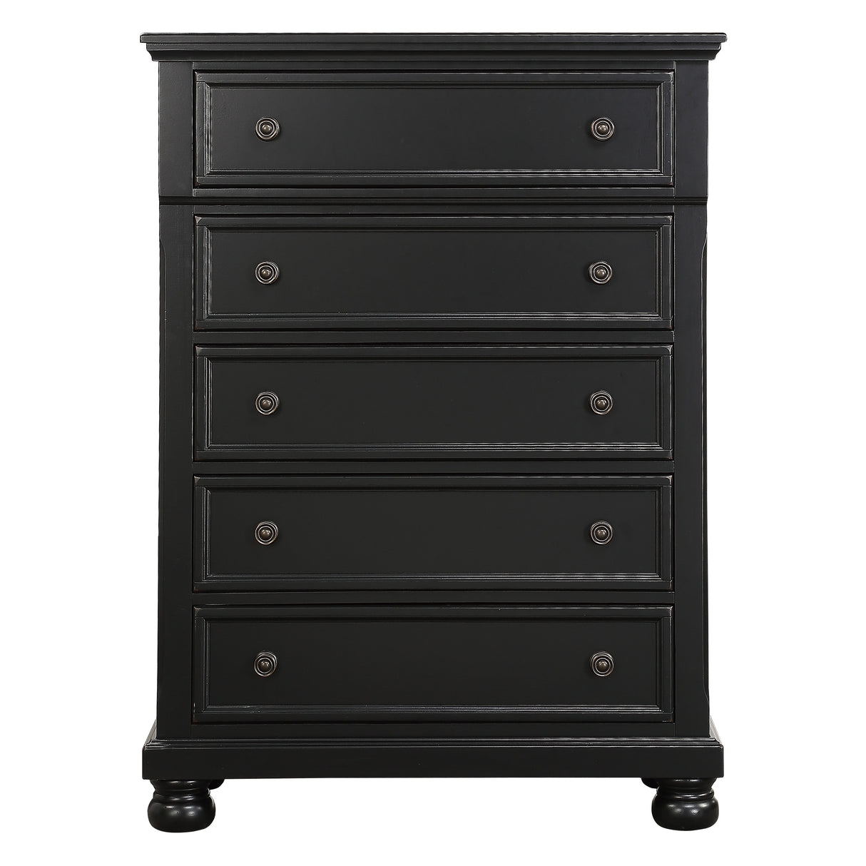 1714BK-1*9 5-Piece Bedroom Set (Queen Bed, Nightstand, Dresser, Mirror, Chest) from Homelegance - Luna Furniture