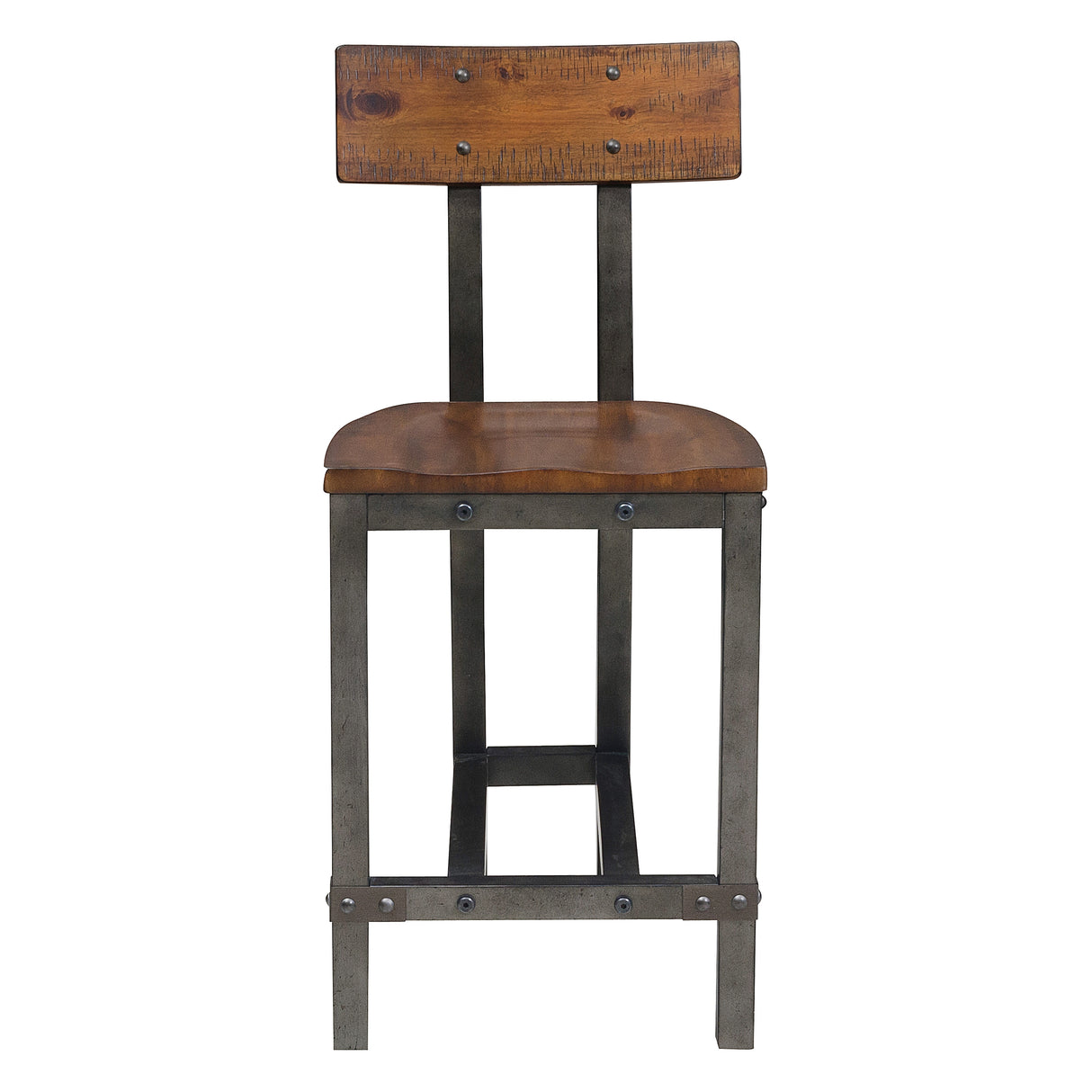 Holverson Rustic Brown Counter Height Table from Homelegance - Luna Furniture