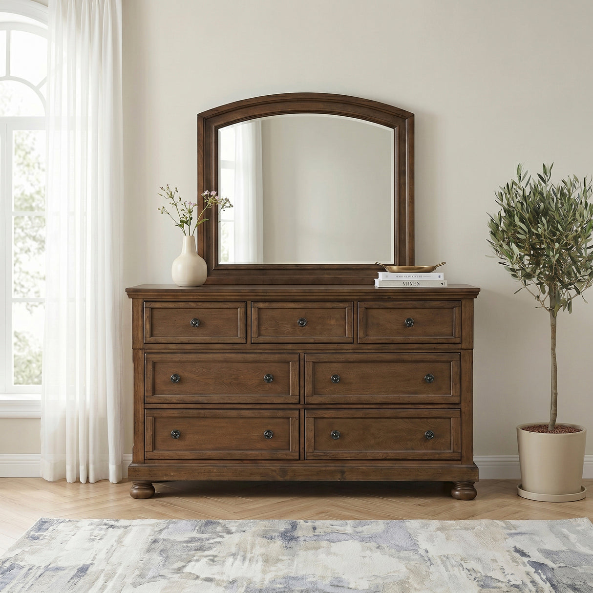 1718BR-6 MIRROR from Homelegance - Luna Furniture