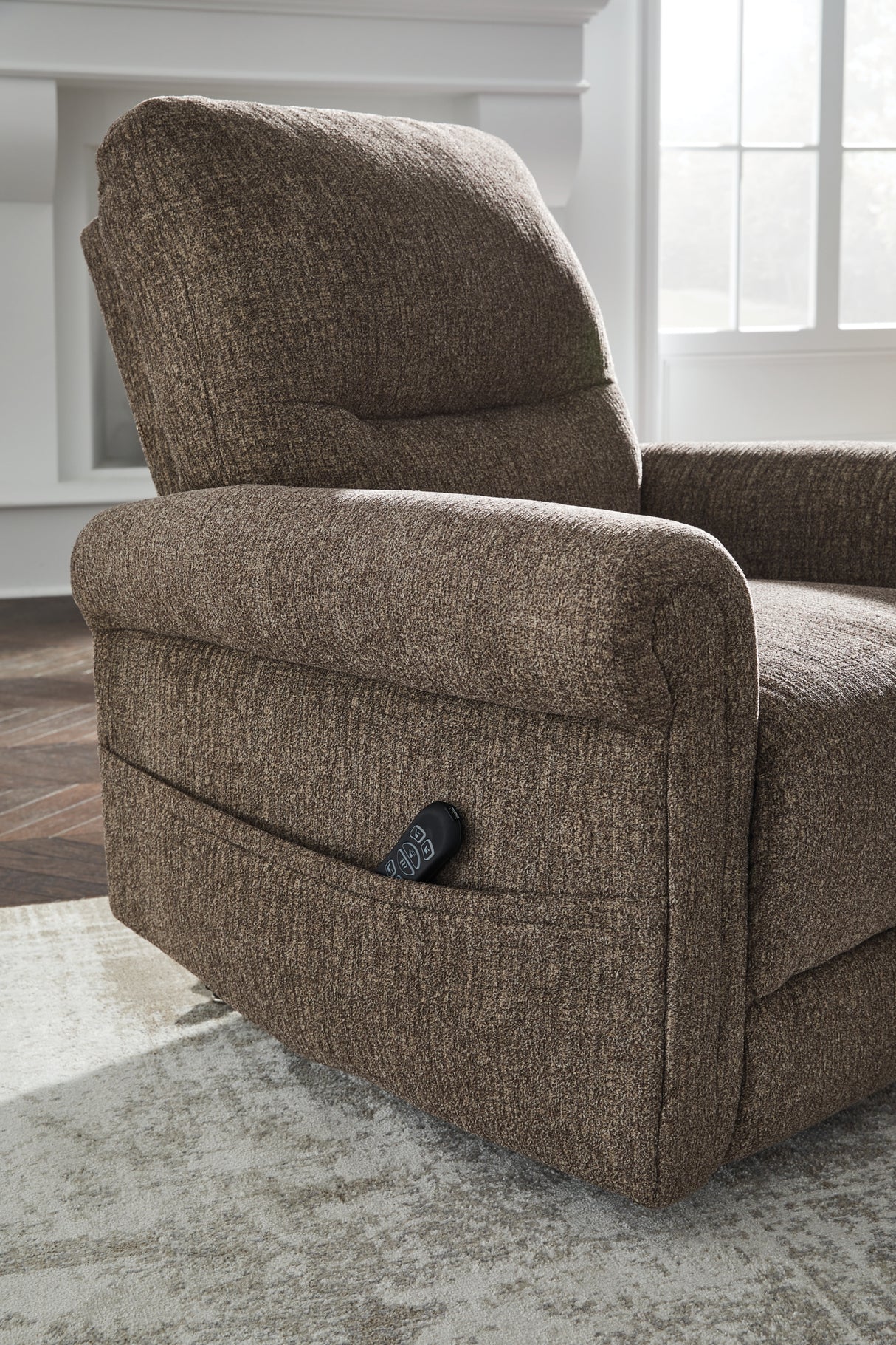 Aureta Earth Power Lift Recliner from Ashley - Luna Furniture