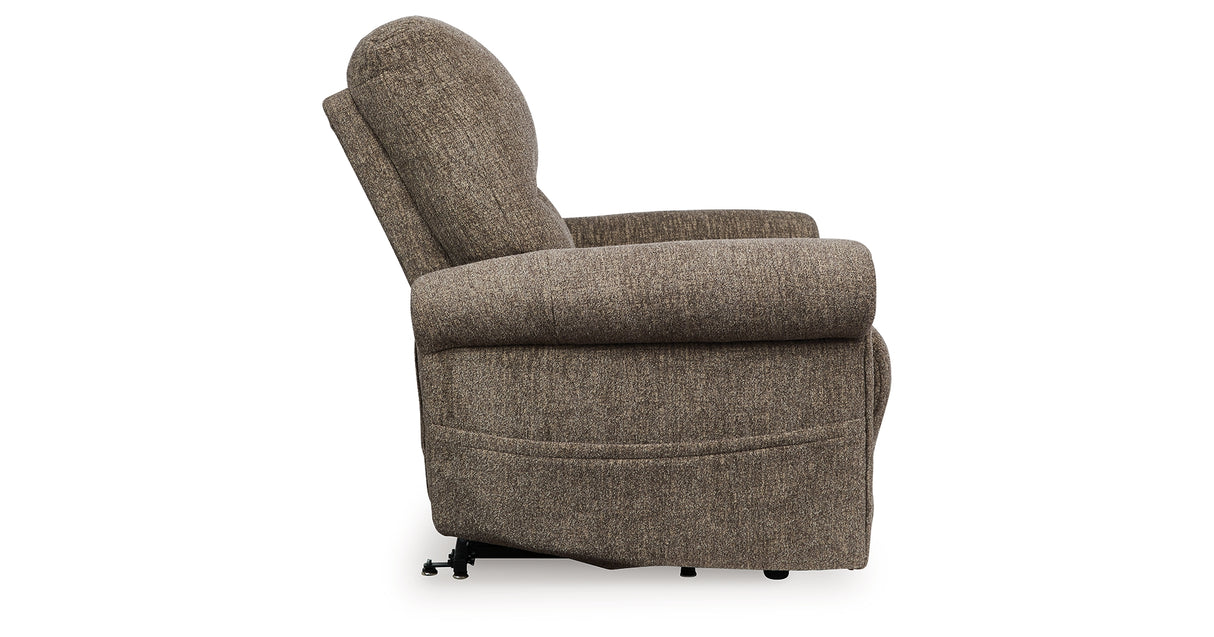 Aureta Earth Power Lift Recliner from Ashley - Luna Furniture