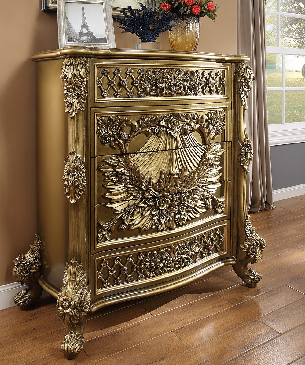 HD-1802 Bronze Chest from Homey Design - Luna Furniture